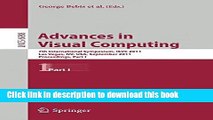 [Popular Books] Advances in Visual Computing: 7th International Symposium, ISVC 2011, Las Vegas,