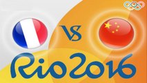 Francia vs China | France vs China Rio 2016 Olympic Games Basket Group A Gameplay Prediction