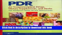 [PDF] PDR for Nonprescription Drugs, Dietary Supplements and Herbs: The Definitive Guide to OTC
