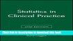 [Popular Books] Statistics in Clinical Practice (Communications and It) Full Online