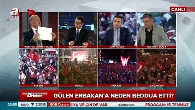 Prof Dr. Keleş: Kapağında Erbakan'ın olduğu aksiyon dergisini aldı ve...