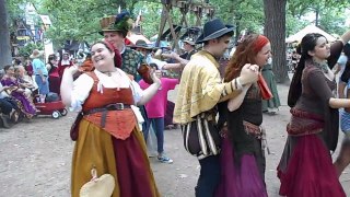 2016 Bristol Renaissance Faire-Week 5 - Country Dancers In Shakespeare Meadow  2