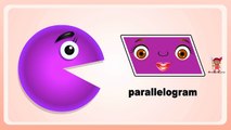 Colors Pacman Vs Colors Shapes Kids Children Toddlers Baby Preschool Kindergarten Learning Video