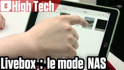 Nouvelle Livebox - Démonstration du mode NAS : plus limité qu'une Freebox ?