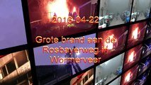2016 04 22 grote brand Rosbayerweg Wormerveer