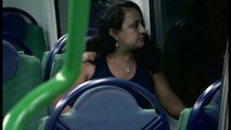 Hidden Camera - Horror zombie ghost - On the train