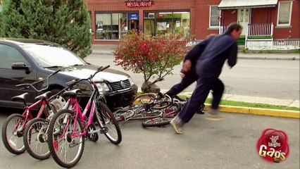 Bike Destruction Prank