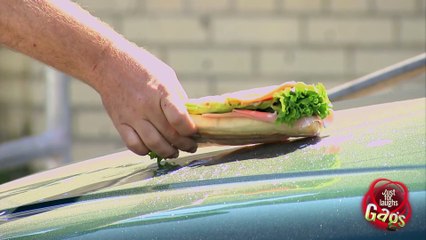 Bird Poop Sandwich Prank - Throwback Thursday