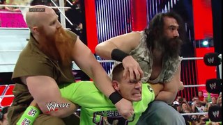 The Wyatt Family threatens and attacks the Raw announce team  Raw, May 26, 2014