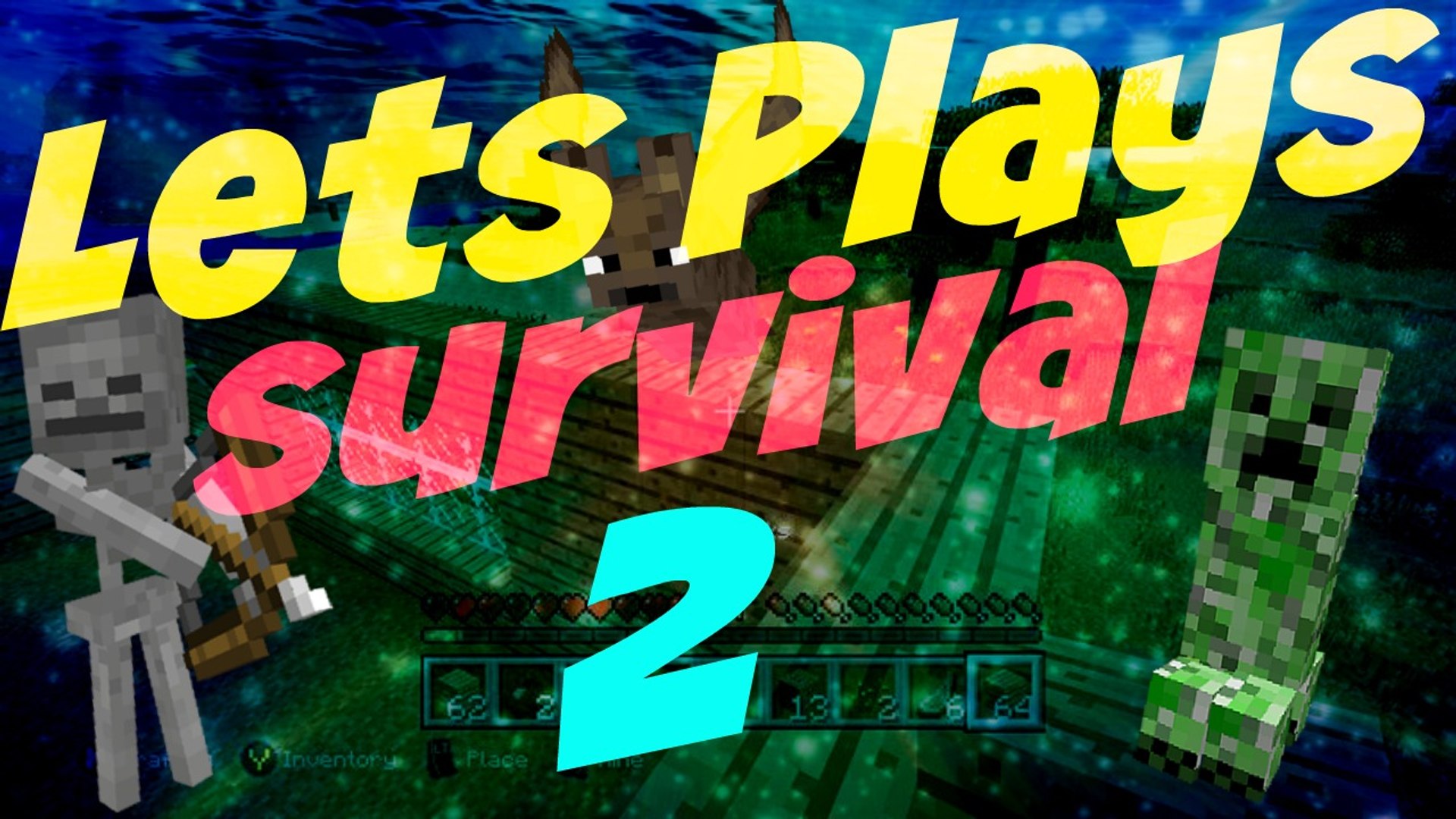Minecraft LETS PLAYS SURVIVAL! [2]
