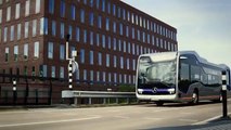 Mercedes-Benz Future Bus - Tunnel driving & Bus stop recognition