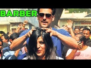 下载视频: Salman Khan Turns BARBER Post JAI HO