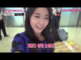 공항에 도착한 설현 몰카환영식 대성공!!