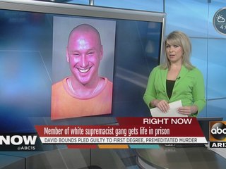 Member of white supremacist gang gets life in prison