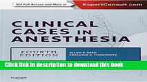 [Fresh] Clinical Cases in Anesthesia: Expert Consult - Online and Print New Ebook