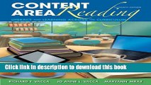 [Popular Books] Content Area Reading: Literacy and Learning Across the Curriculum (11th Edition)