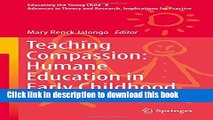[Popular Books] Teaching Compassion: Humane Education in Early Childhood (Educating the Young