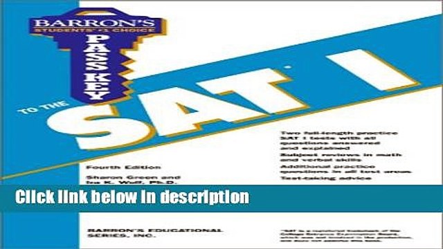 Download Pass Key to the SAT I (Barron s Pass Key to the SAT) [Online Books]