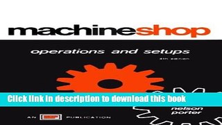 [Fresh] Machine Shop Operations and Setups Online Ebook