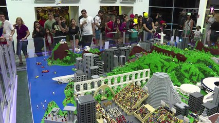 Lego builds model of Rio landmarks to mark the Olympics