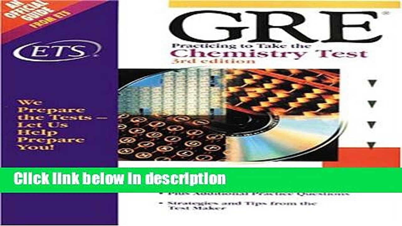 [PDF] Chemistry Test (Practicing to Take the GRE) Book Online