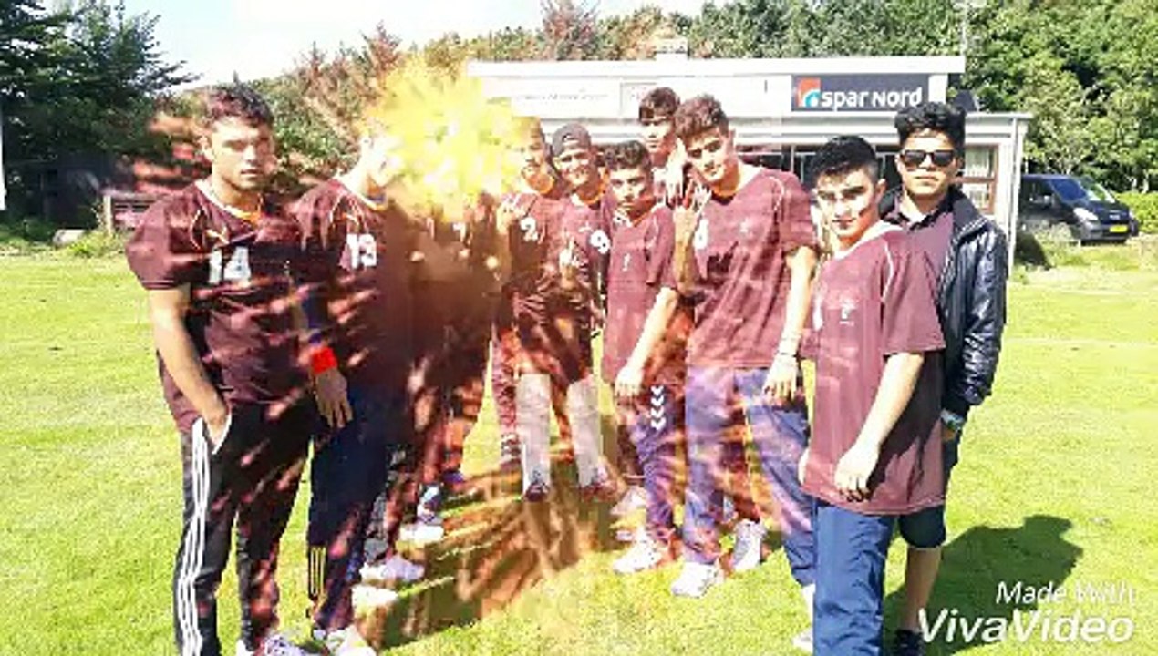 Afghan cricket team in  danmark world cup