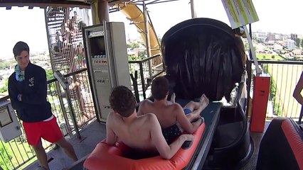 Scary Falls Water Slide at Aqualandia