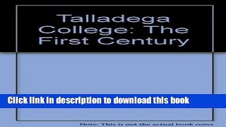 [Fresh] Talladega College New Ebook