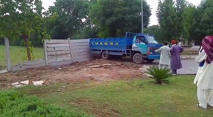 Bahria Town Lahore Ring Road Destruction