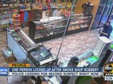 One person locked up after Peoria smoke shop robbery