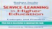 [Fresh] Service-Learning in Higher Education: Concepts and Practices New Ebook