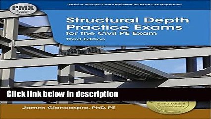 Ebook Structural Depth Practice Exams for the Civil PE Exam, 3rd Ed Free Download