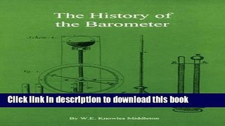 [PDF] The History of the Barometer E-Book Free
