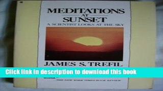 [PDF] Meditations at Sunset: A Scientist Looks at the Sky E-Book Online
