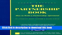[Read PDF] The Partnership Book: How to Write a Partnership Agreement (Partnership Book (W/CD))