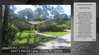 2447 S PACER Lane, Cocoa, FL 32926