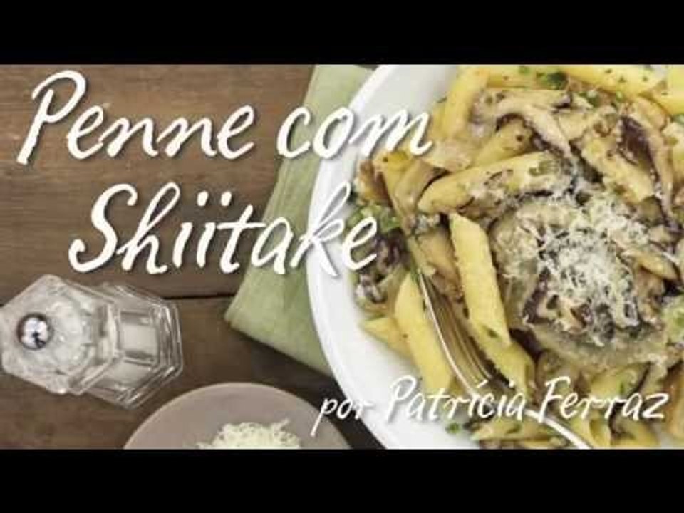Prato do dia | Penne com alcachofra e shiitake