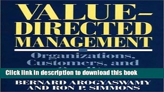 [Read PDF] Value-Directed Management: Organizations, Customers, and Quality Download Free