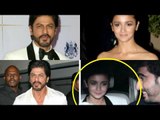 Shah Rukh Khan Turns Saviour For Alia Bhatt , Gives His Jacket To Her