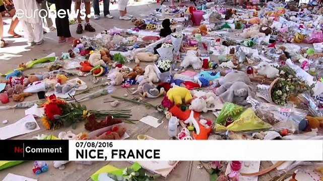 The city of Nice remembers victims of recent terror attack