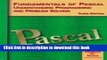 [Popular Books] Fundamentals of Pascal,Understanding Programming and Problem Solving Full