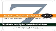 Ebooks Education 3.0: Seven Steps to Better Schools Free Book