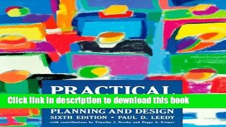 Download Practical Research: Planning and Design (6th Edition) Book Online