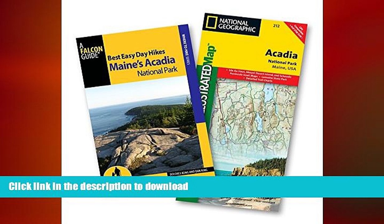 READ book  Best Easy Day Hiking Guide and Trail Map Bundle: Acadia National Park (Best Easy Day