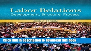 [Popular] Books Labor Relations Full Download