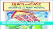 Books Quick and Easy Ways to Connect With Students and T: Improving Student Achievement Through