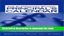 Books The Elementary School Principal s Calendar: A Month-By-Month Planner for the School Year