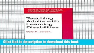 [Fresh] Teaching Adults With Learning Disabilities New Ebook