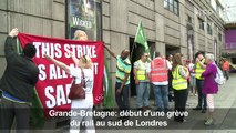GB: début d'une grève du rail de cinq jours au sud de Londres