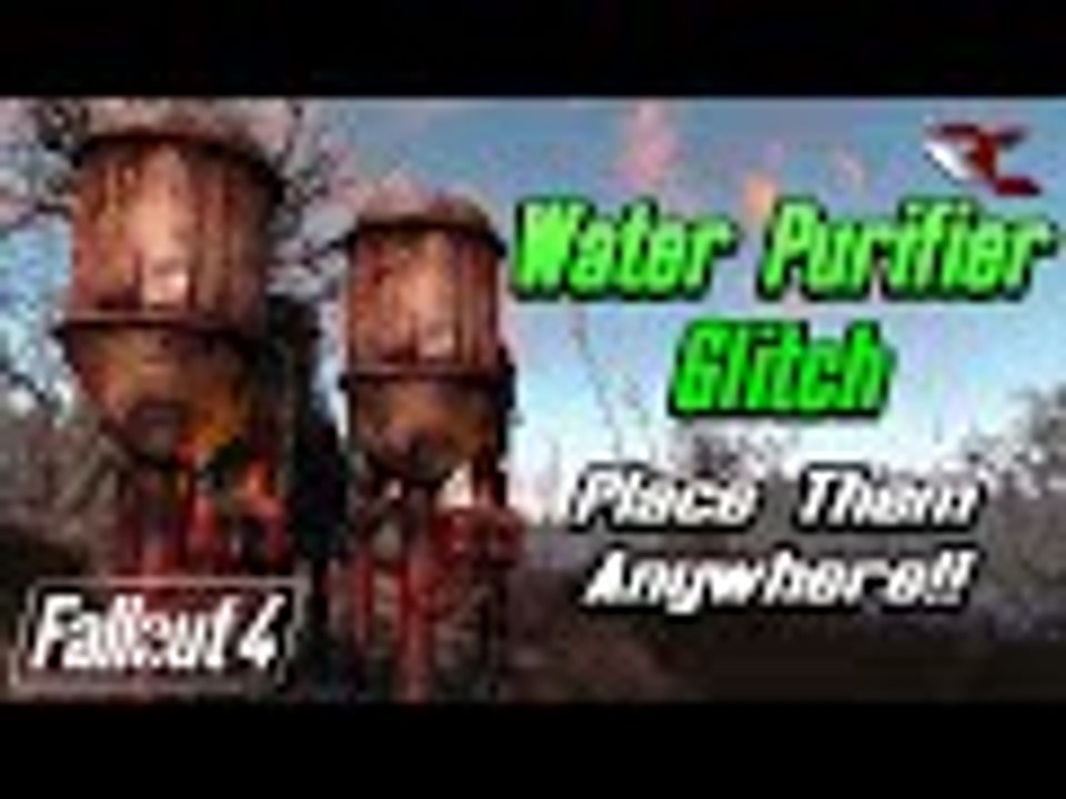 Fallout 4 | Water Purifiers On Land Glitch - How To Build Purifiers On Land (Fallout 4 Exploit)